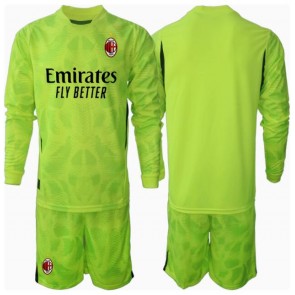 AC Milan Brankářské Dětské Alternativní dres komplet 2024-25 Dlouhý Rukáv (+ trenýrky)